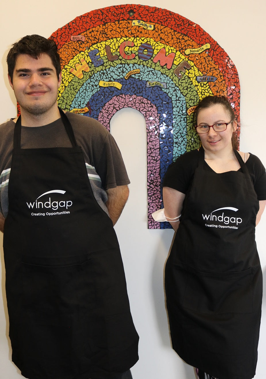 APRON - Black with White Windgap logo